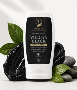Máscara Facial Vulcano Black - Limpeza Profunda 70 g